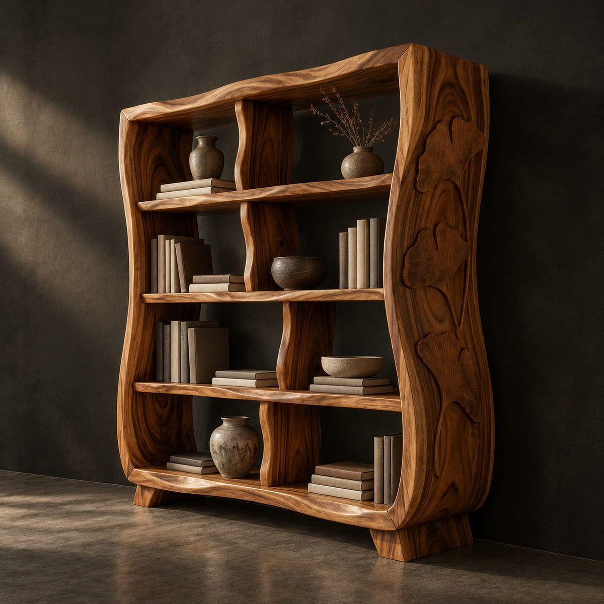 Natural wood grain detail