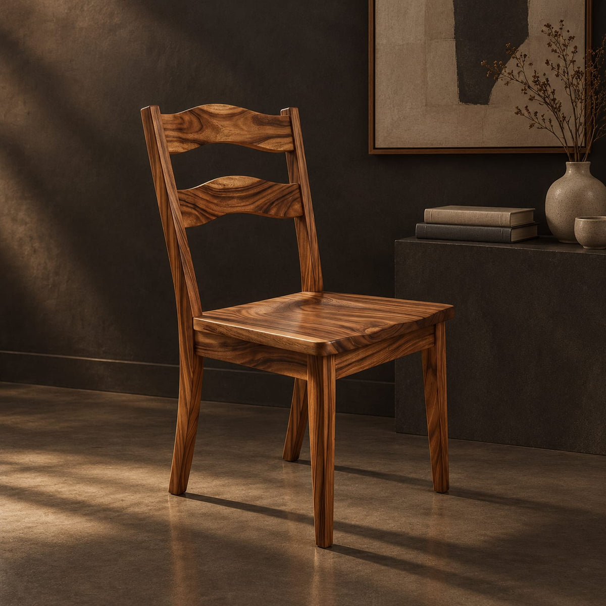 Natural wood grain detail