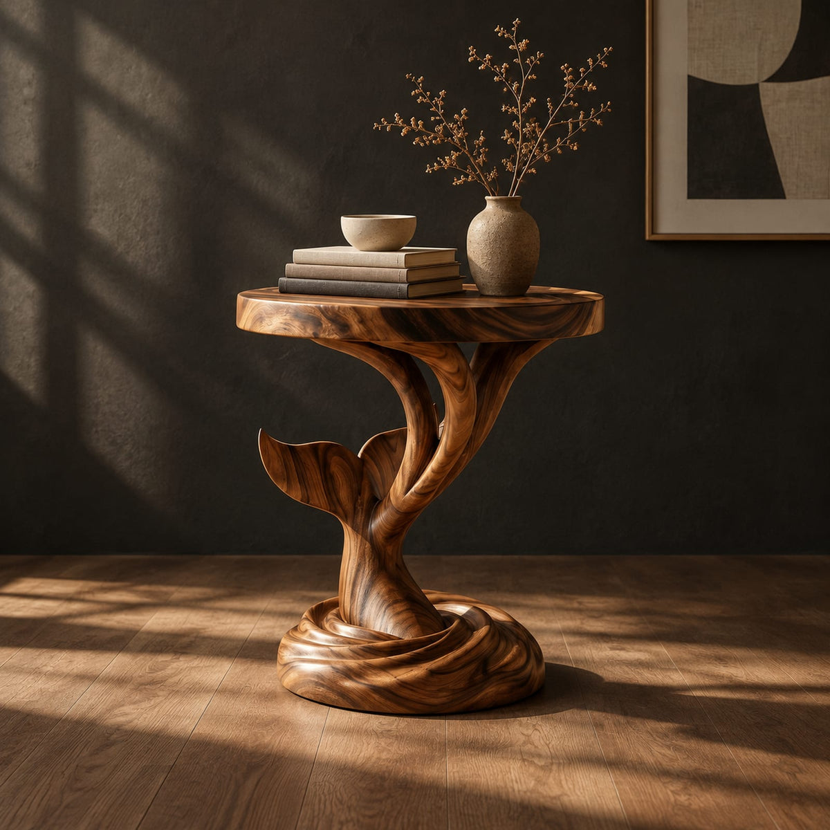 Natural wood grain detail