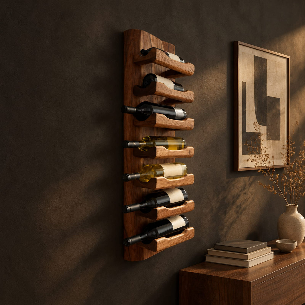 Natural wood grain detail