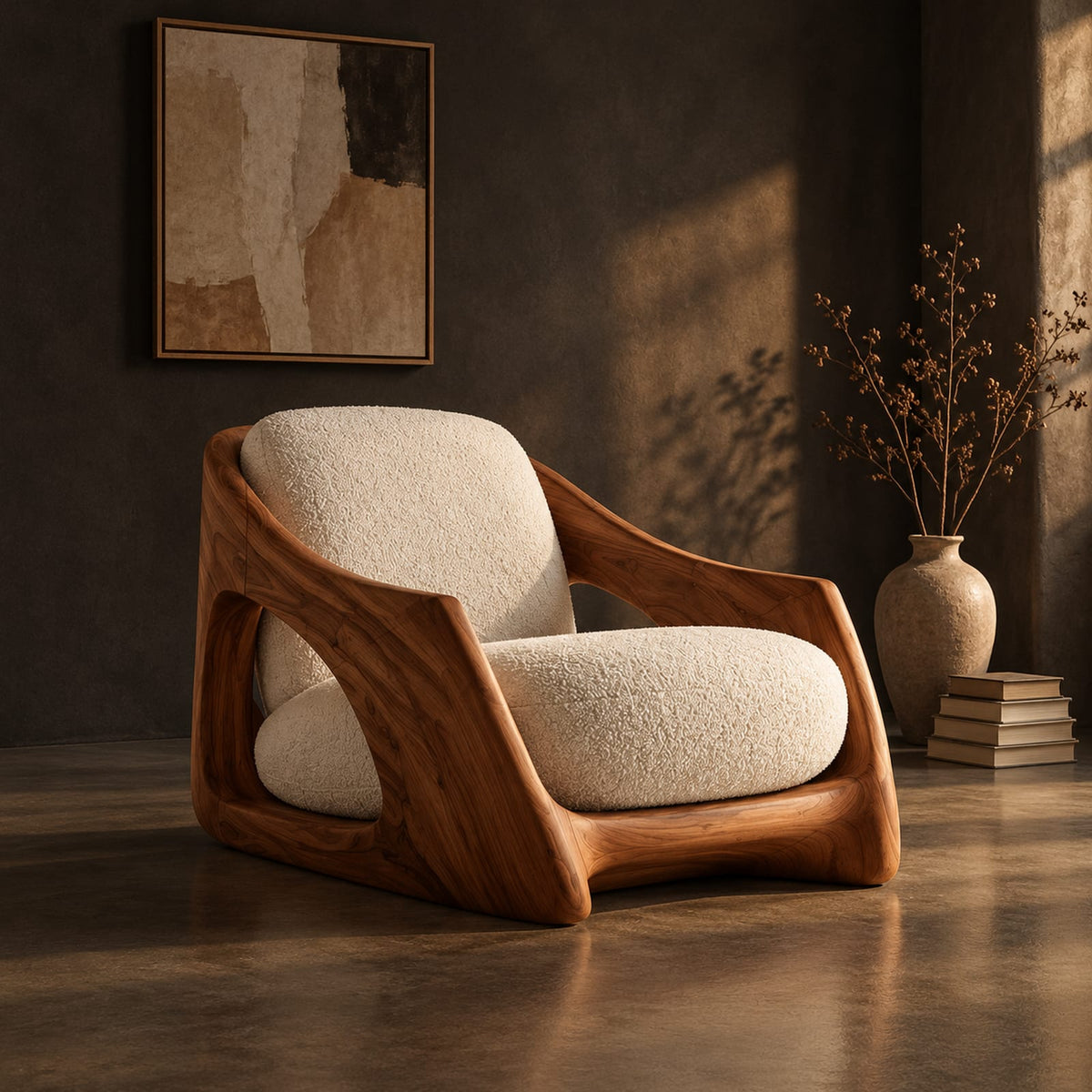 Natural wood grain detail
