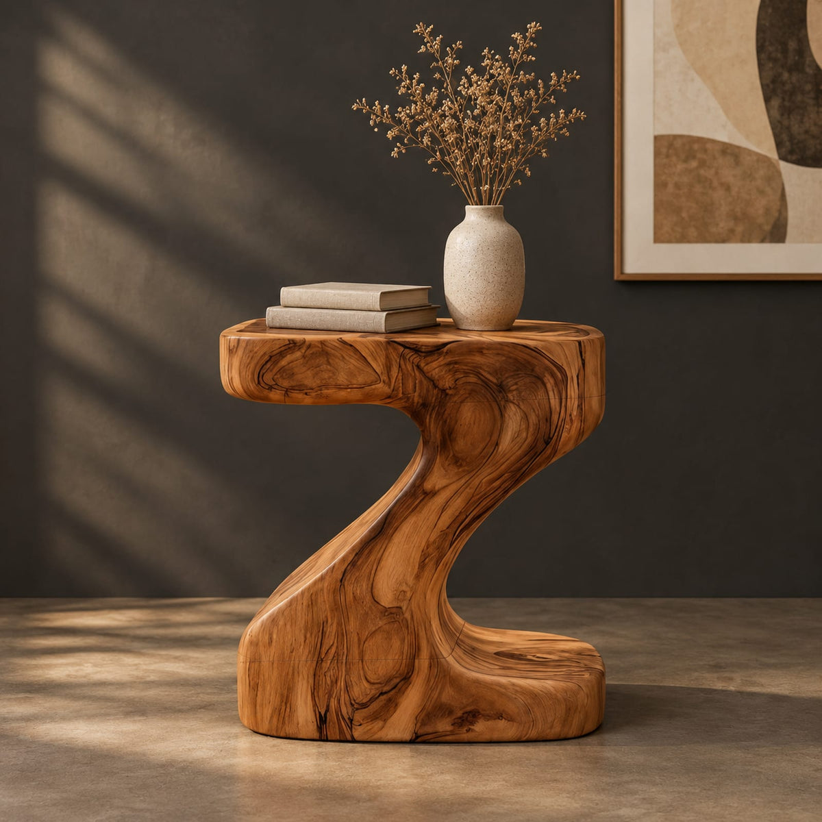 Natural wood grain detail