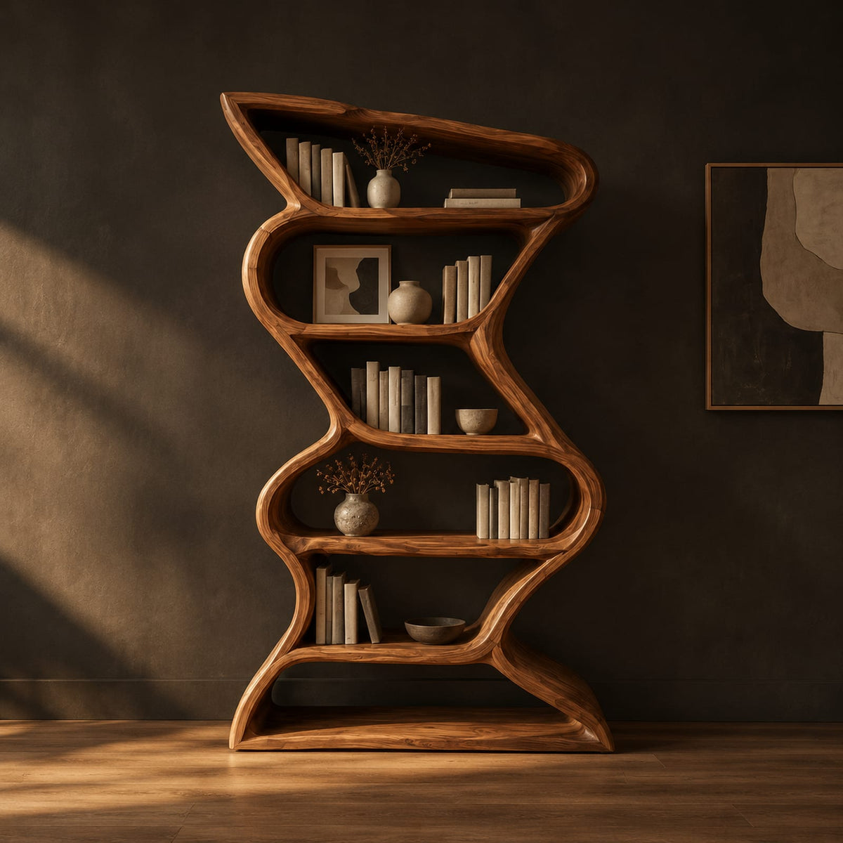 Natural wood grain detail