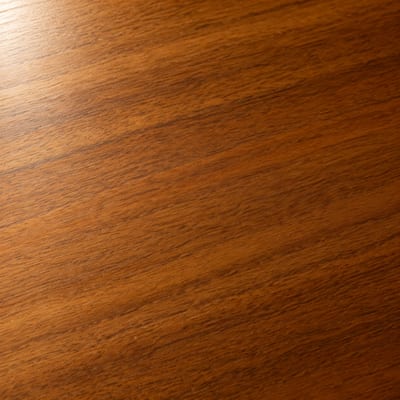 Smooth sanded wood surface with a soft satin sheen